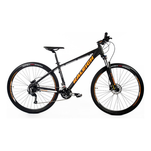 Bicicleta Raleigh Mojave 4.0 Rodado 29 Aluminio Color Negro/Naranja Tamaño del cuadro 21