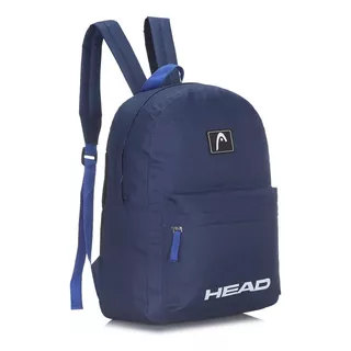 Mochila Urbana Head 26845 Color Azul Diseño Liso 22l