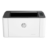 Impressora função única HP Laser 107w com wifi cinza e preta 220V - 240V 4ZB78A