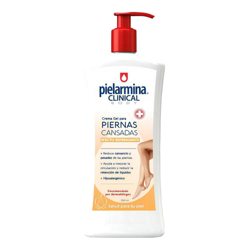  Crema Gel Para Piernas Cansadas 350 Ml Pielarmina Clinical Fragancia Neutro Tipo de envase Pote