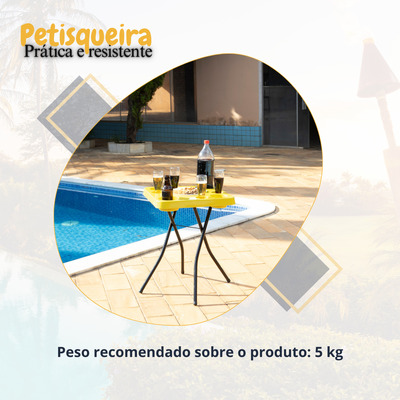 Mesa De Petiscos Para Camping Piscina Praia (petisqueira)!!!