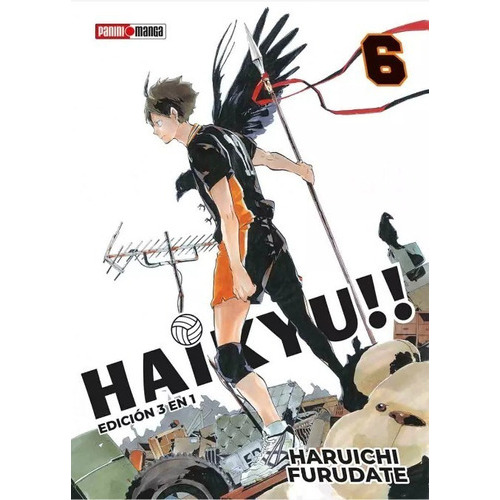 Haikyu!!, De Haruichi Furudate. Serie Haikyu!!, Vol. 6. Editorial Panini, Tapa Blanda En Español, 2023