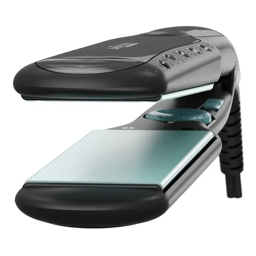 Plancha de cabello Remington Wet2Straight S7331 negra 120V