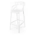 Butaco Bar Ambiente Living Blanco 1 Unidad Altura 109 Cm
