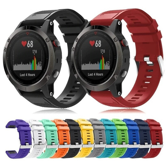 Correa 22mm Para Garmin Fenix 5/6/7 Y Forerunner 955/945/935