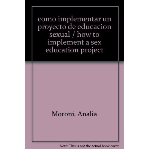 Como Implementar Un Proyecto De Educacio, De Sin Asignar. Sin Editorial En Español