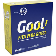 Fita Veda Rosca Gool 18mm X 50m - Plastifluor Kit 20 Pçs