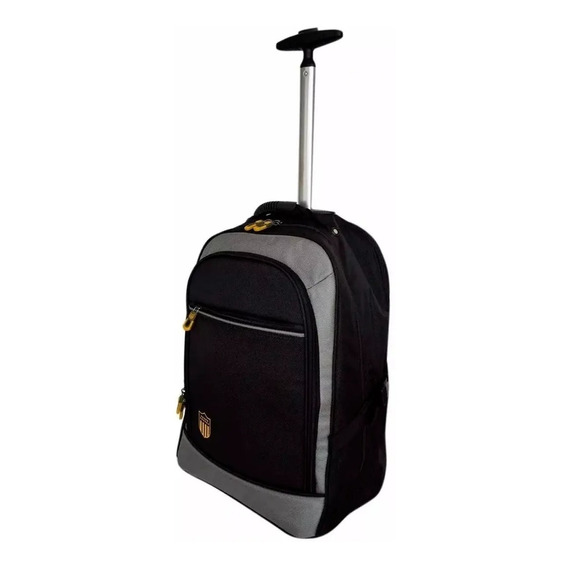 Mochila Peñarol 45 Cm De Lujo Con Carro 99249 Febo