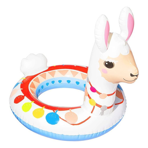 Flotador Bebes Salvavidas De Animales Para Piscina Intex Niñ Color Blanco