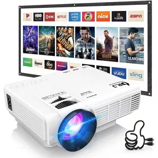 Mini Proyector Drj Professional Full Hd 1080, 7500 Lúmenes