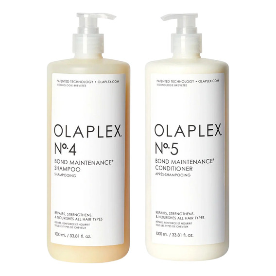 Kit Shampoo No.4 Y Acondicionador No. 5 Olaplex 1000 Ml