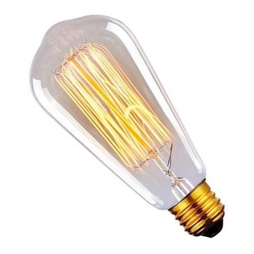 Interelec ST64 Incandescente 25 W 220V Color de la luz Amarillo 403152