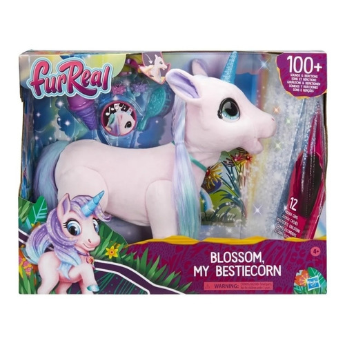 Furreal Unicornio Blossom Mi Mejor Amiga Interactiva Hasbro Color Rosa