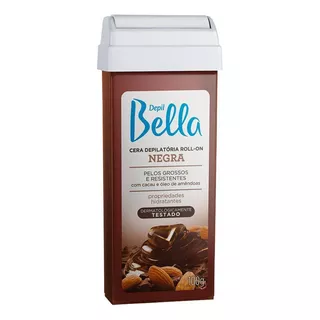 Refil Cera Depilatória Roll-on Depil Bella 100g Negra 
