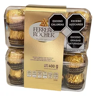 Chocolates Ferrero Rocher 32 Piezas 
