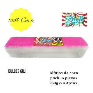 Alfajor De Coco Tradicional Guji (15 Pzs C/u 250g Aprox.)