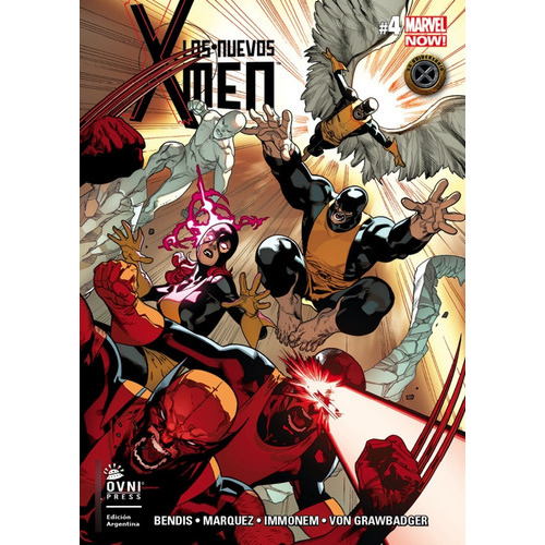 Los Nuevos X-Men N° 4, de vários, vários. Editorial OVNI Press, tapa blanda, edición 1 en español, 2013