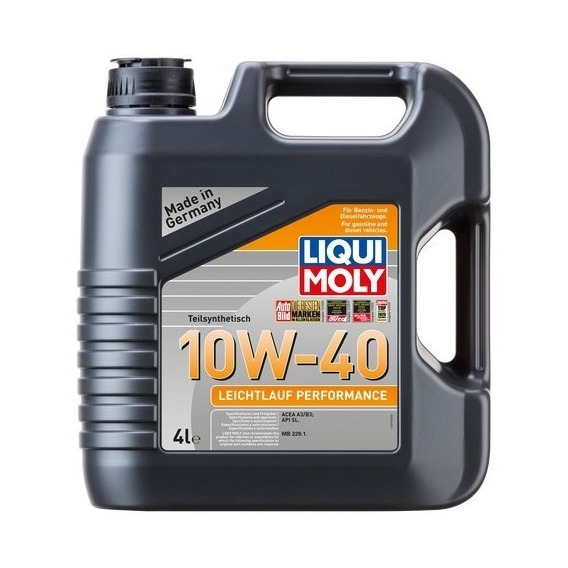 Aceite Liqui Moly Semisintetico 10w40 Leichtlauf Performance