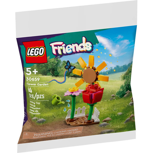 Lego Friends Jardín De Flores 30659 - 64 Pz Polybag Versión Del Personaje Na