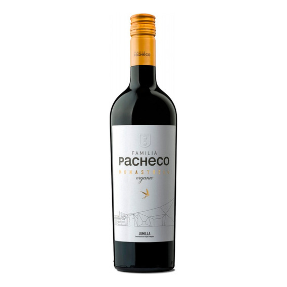 Vino Tinto Familia Pacheco Monastrell 750 Ml