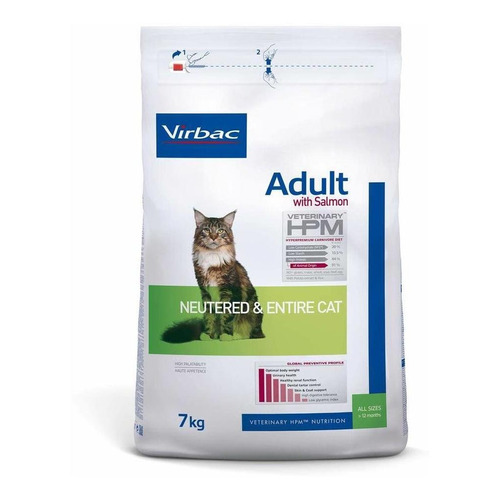 Virbac HPM Cat Adult Neutered 7 Kg