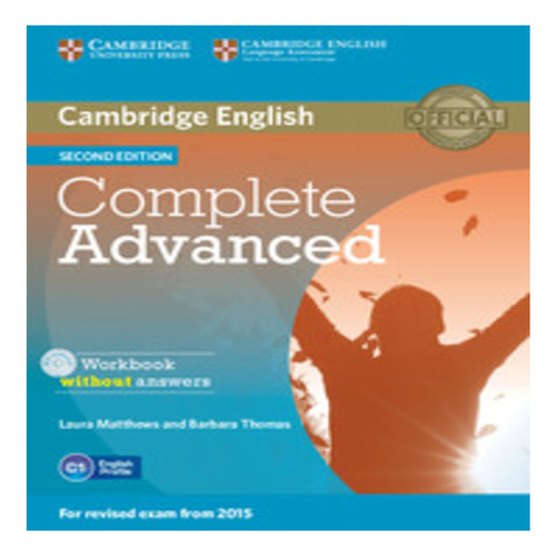 Complete Advanced -  Workbook With Audio Cd 2nd Edition Kel 