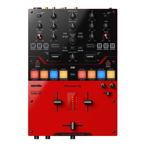 Mixer Pioneer Djm S5 2 Canales Serato Scratch Midi