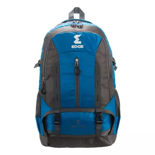 Mochila Camping/trekking/viaje Edge Camping 15845 Color Celeste Diseño Color 45l