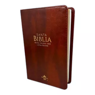 Biblia Letra Grande 12 Puntos Rv1960 Imit Piel Café, De Reina Valera 1960. Editorial Sociedades Bíblicas Unidas, Tapa Blanda En Español