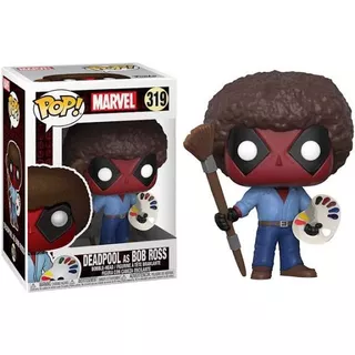 Figura De Acción  Funko Deadpool Deadpool Bob Ross 30865 De Funko Pop!