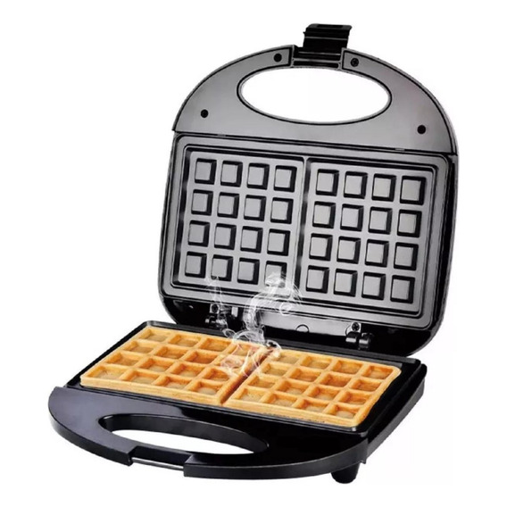 Wafflera Boma 2 Rebanadas Sistema De Bloqueo 800 W Bm-002c