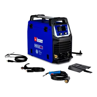 Máquina De Solda Inverter Boxer Migflex 160 Bv Con Máscara Azul E Preta 127v/220v