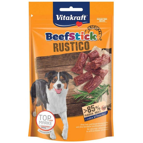 Snack Para Perros Beefstick Rustico Vitakraft - 55 Gr