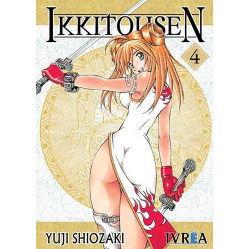 Ikkitousen 04, De Yuji Shiozaki. Editorial Ivrea, Tapa Blanda En Español
