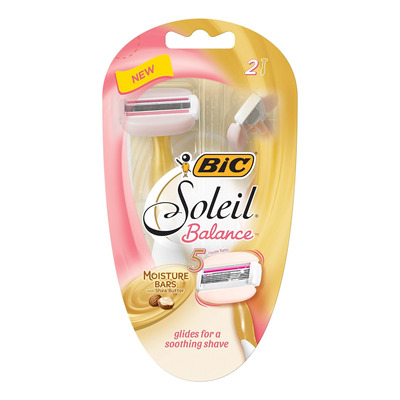 Bic Soleil Balance Maquinilla De Afeitar Para Mujer Kit De 2