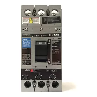 Interruptor Termomagnetico Siemens Sentron 200 Amp Fxd63b200