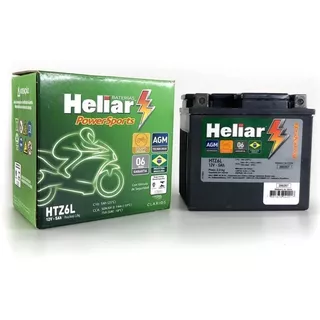 Heliar Htz6 5ah Fazer 150 Cg Titan Xre300 Bros