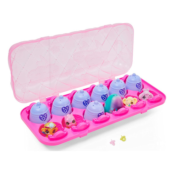 Huevos Hatchimals Collegtibles Shimmer Babies, Paquete De 12