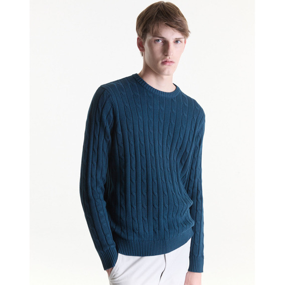 Sweater Equus Azul Laponia De Hombre Otoño Invierno