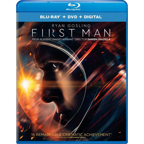 Blu-ray + Dvd First Man / El Primer Hombre En La Luna