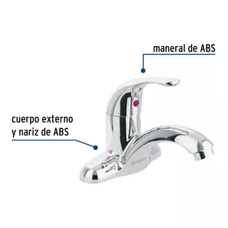 Monomando 4' De Abs Para Lavabo, Basic, 48191