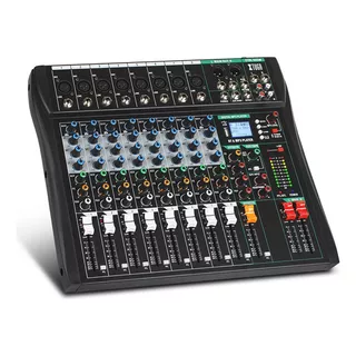 Mezcladora Mixer De 8 Canales Bluetooth Ct-80x-usb Xtuga