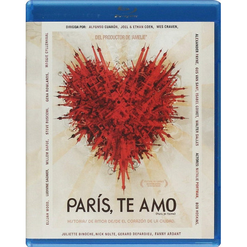Paris Te Amo Alfonso Cuaron Natalie Portman Pelicula Blu-ray