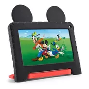 Tablet  Con Funda Multilaser Mickey Kids 7  32gb Negra/roja Y 2gb De Memoria Ram