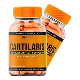 2x Potes Cartilaris Original 60 Cápsulas -  Envio Rápido