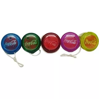 Yoyos Mini Souvenir De Coca Cola Retro 5 Diferentes Colores
