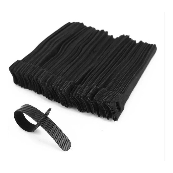 100pcs 15cm Cinta Autoadhesiva Magic Cable Tie Nylon Arnés