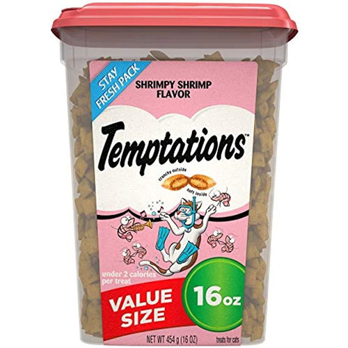 Temptations Classic Crunchy And Soft Cat Treats Shrimpy Shri