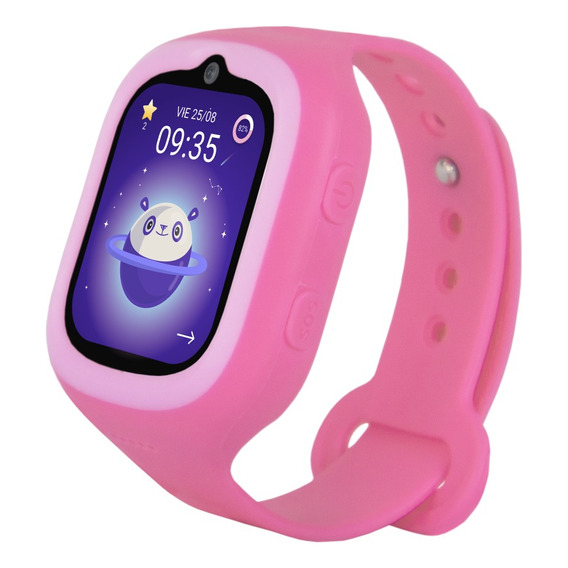 Smartwatch Soymomo Gps Reloj Para Niños Space 3.0 Correa Rosa