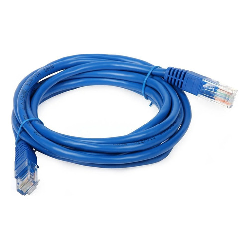 Cable Red Utp Lan Ethernet 2 Metros Rj45 Patch Cord Internet